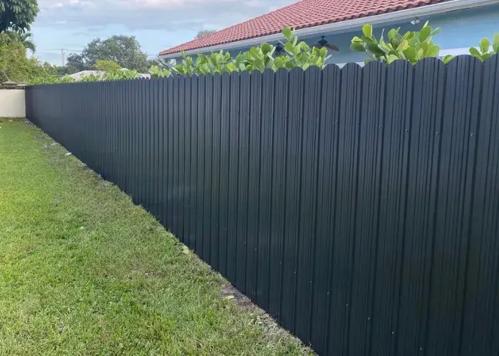 Durable aluminium fence as a barrier for a house in Melton