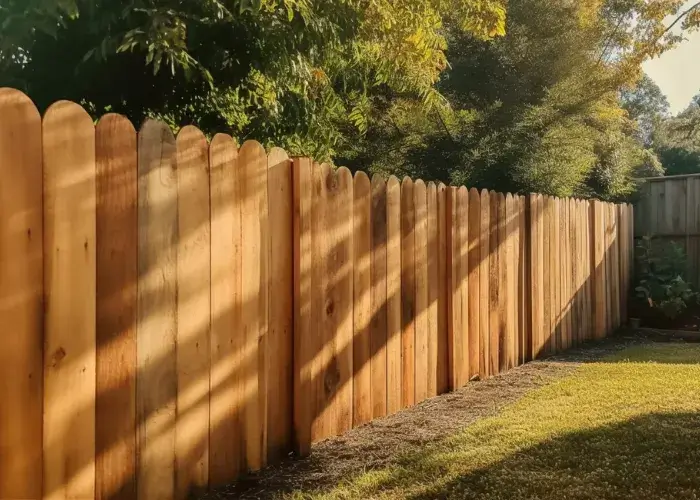 Classic timber fence surrounding a property in Melton
